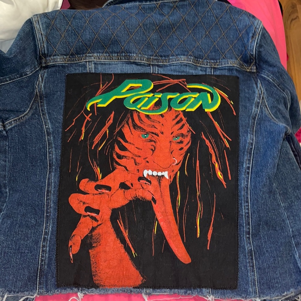 POISON ALBUM JEAN JACKET